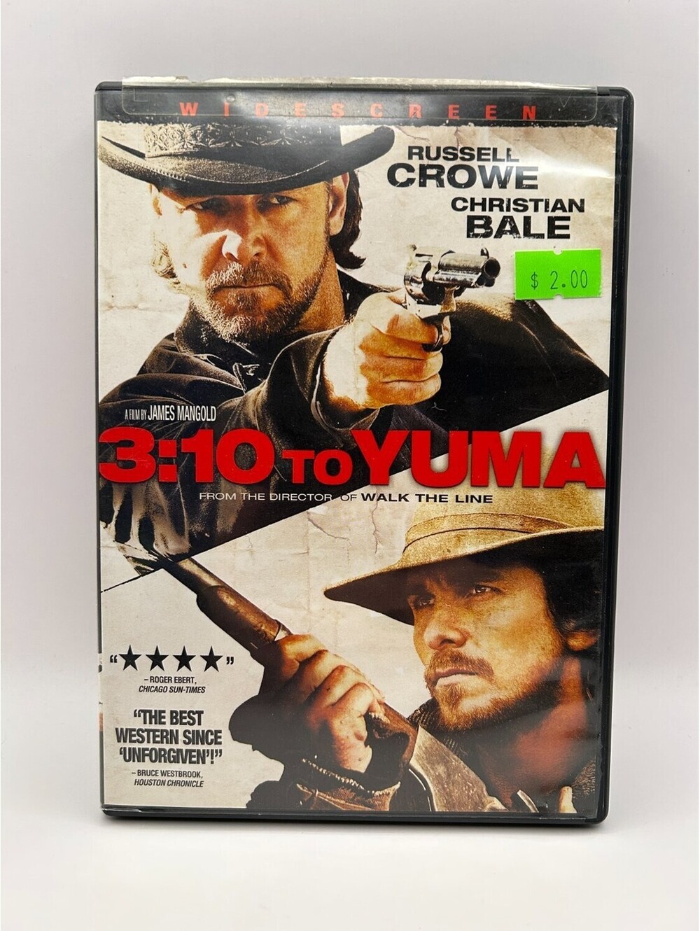 3:10 To Yuma DVD Widescreen Russell Crowe 2007 Westerns James Mangold